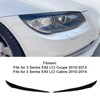2 Pcs Headlight Eyebrow Headlamp Eyelid Cover Trim Frame Decal