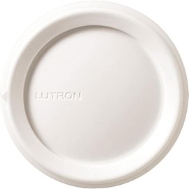 Lutron Rotary Dimmer Replacement Knob, RK-WH, White, 1 Count (Pack of 1)