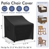 Richwon Outdoor Swivel Chair Covers Waterproof, Outdoor Rocking Chair Covers