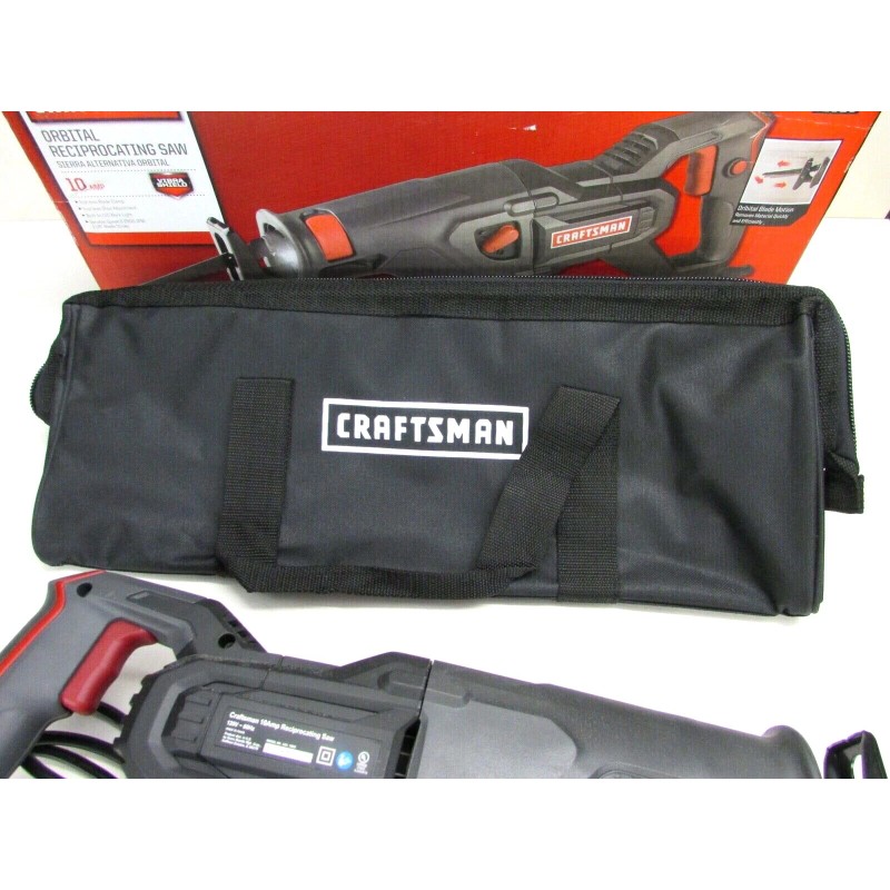 Craftsman NEW! CRAFTSMAN ORBITAL 10 AMP RECIPROCATING SAW, w/ TOOL