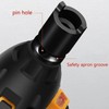 Opemg 1Pc Black Angle Grinder Socket Wrench Forged Socket Pressure