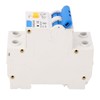 Miniature Circuit Breaker 1P Plus N Rail Mounting Double Handle