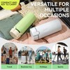 4-in-1 Travel Dispenser with Pump, Four 30 mL Refillable Bottles