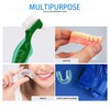 Bvcewilty Premium Hard Denture Brush, 3PCS Cleaning Brush, Multi-Layered Bristles