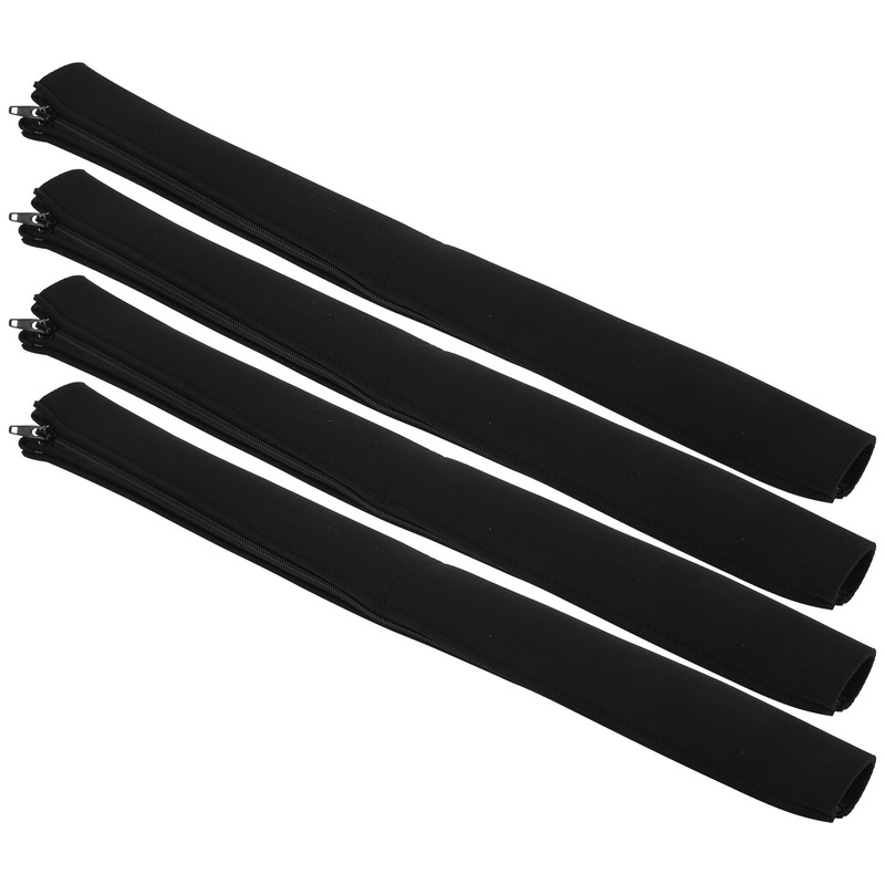 4Pcs Cord Organizer Management Sleeve Cable Cover with Zipper Protective