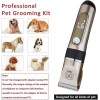IWEEL 12 Piece Waterproof Dog Hair Trimmer Set Cordless 2