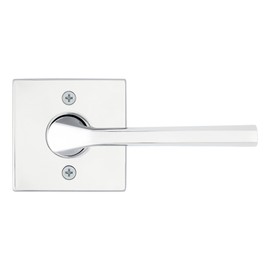Kwikset Lisbon Non-Functioning Dummy Door Lever in Polished Chrome