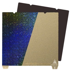 RETUXEP Smooth PEY+Textured PEI Spring Steel Build Plate 310x315mm (with Magnetic Base) Flexible Print Bed for Ender 3 S1 Plus/CR-10/10S Pro/MP Maker Pro Long LK1/ PRO LK5 PRO/Ender 3 Max 3D Printer