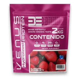 Be Venus 100% Proteina Whey Isolate 2 Kg 52 Serv Sabor Fresa
