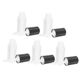 FRCOLOR 10pcs Small Lip Gloss Tubes Refillable Lip Color Containers Portable Cosmetic Bottles eyelash Storage