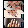 EBANKU 144PCS Poly Gel Nail Forms, Dual Forms for Polygel