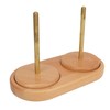 Double Yarn Holder Detachable Rotatable Large Capacity Yarn Ball Stand