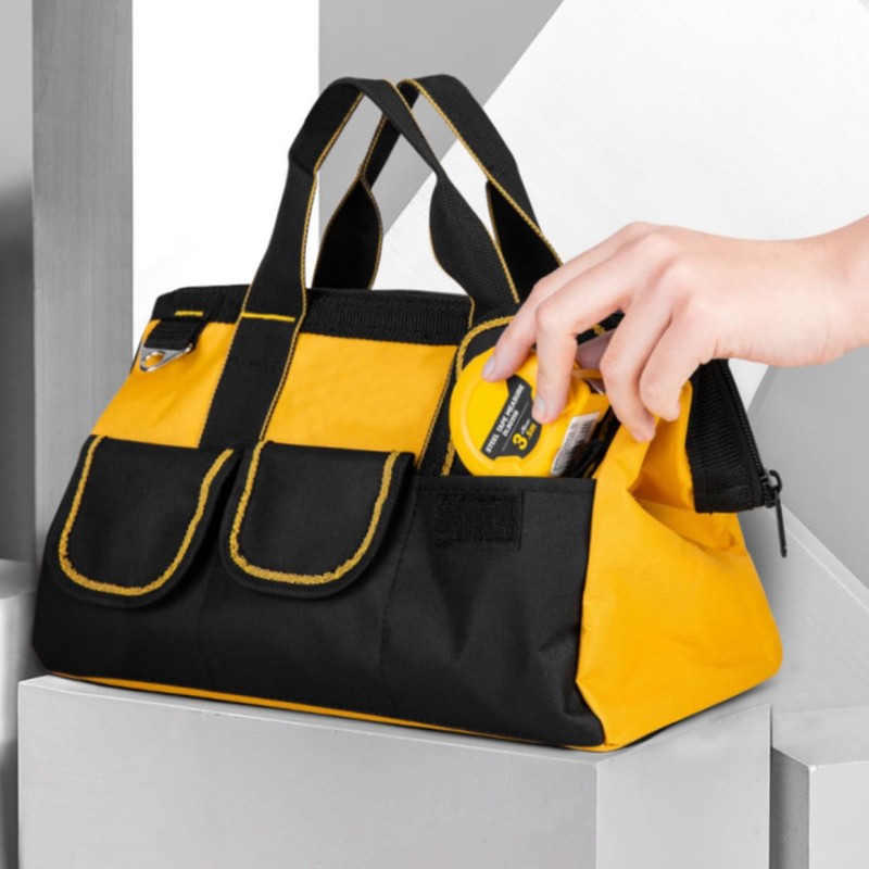 13 Inch Tool Bag, Portable Storage Bag, Multi-Pocket Tool Bag