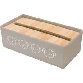 Okato Boris Boris Kitchen Paper Case, Box Tissue Can Be Inserted, With Non-slip Backing, Width 10.0 x Depth 5.1 x Height 3.1 inches (25.5 x 13 x 8 cm)