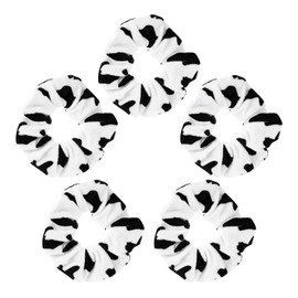 PRETYZOOM 5 coleteros para el pelo de vaca, portadores de cola de caballo, cintas elásticas para el pelo, accesorios para el pelo para el Año Nuevo chino, vacaciones, Navidad, fiesta, decoración de suministros