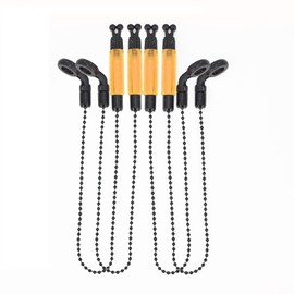 Swinger Bite Alarm, Portable Fishing Bite Alarms for Carp Fishing - Pack of 4, Yellow