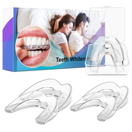 Anti Grinding Mouth Guard for Clenching Teeth at Night, Teeth Grinding Mouthguards for Sleeping, Mouth Guard for Grinding Teeth at Night, Night Guards for Teeth Grinding for Adults (4 Pack) 1