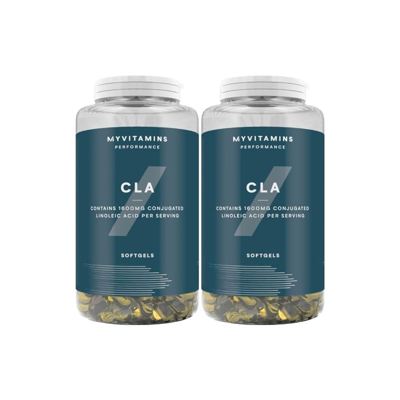 MyProtein CLA (Compatible Linoleic Acid) 60 Tablets, Set of 2