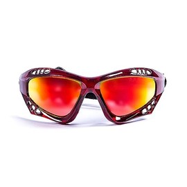 OCEAN AUSTRALIA Floating Sunglasses Water Sports Polarized Kitesurfing, red, One Size