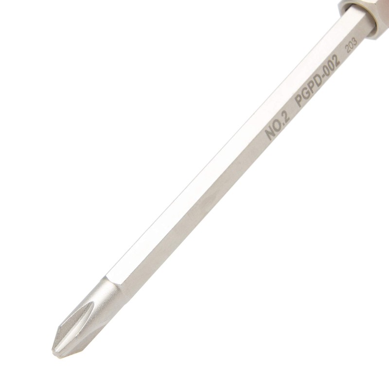 Tone PGPD-002 Power Grip Screwdriver (Pet-through) Red (+) No. 2