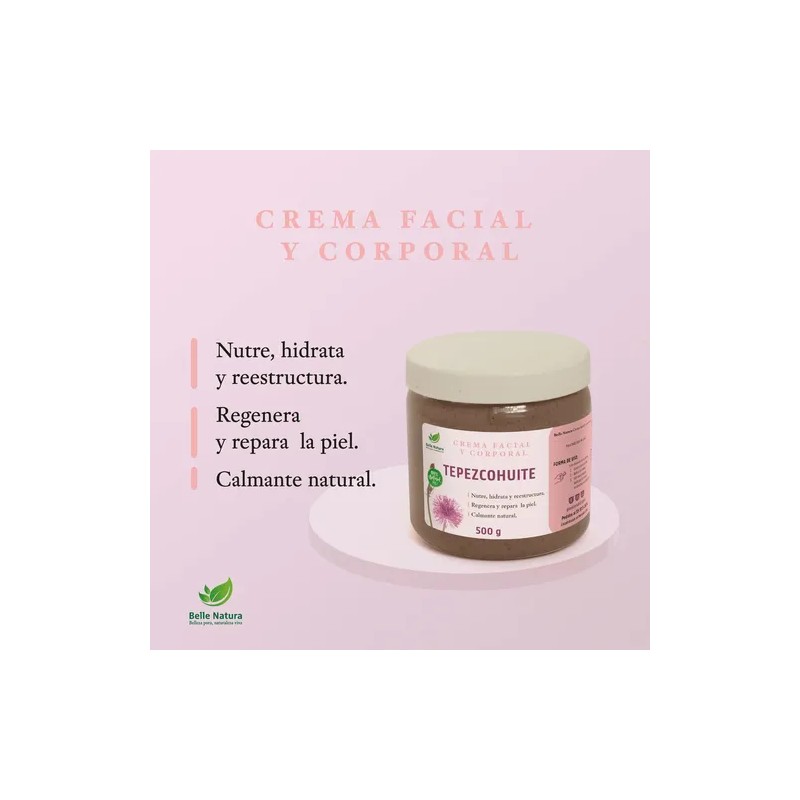 Crema Tepezcohuite Reparación Profunda Anti-acne Premium 500