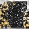 Panel Decorativo Negro Shimmer Wall Brillante Fiesta 12 Pz