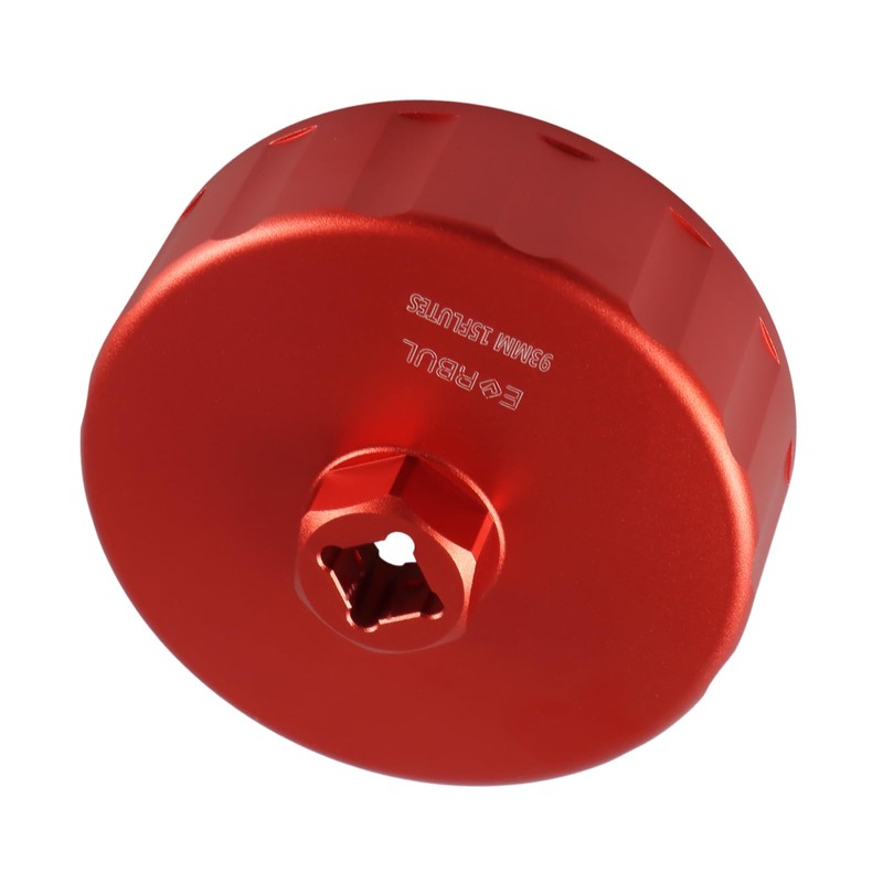 EVRBUL CNC 93mm 15 Flutes Oil Filter Wrench Removal Tool
