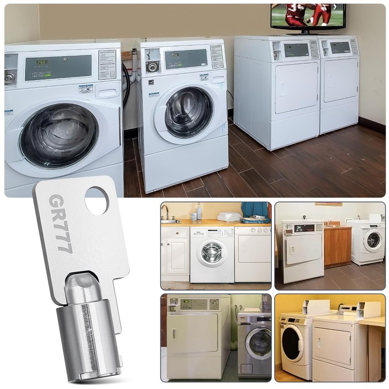 Washer Dryer Machine Key GR777 Apply for Service Panel of
