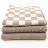 Ecovask Dish Cloth 3pc Variety Pack Organic Cotton, Pool Party