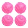 Enjoy Fit Igelball Fitness Massageball Noppenball 9cm 4er Set - pink