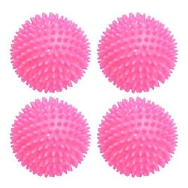 Enjoy Fit Igelball Fitness Massageball Noppenball 9cm 4er Set - pink