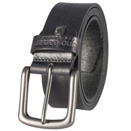 Bruno Banani Men's Leather Belt Men's Belt, full-grain leather black 30004 - 80 black