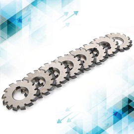 8 Piece Gear Router Bit Gear Router Bit Precision Gear Router Bit Gear Milling Machine Tool involute gear cutter CNC gear cutter