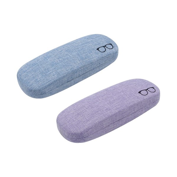 ManYin G 2 Piece Hard Case Glasses Case Portable Glasses