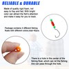 210pcs Walleye Rig Making Kit Stacked Fishing Beads Spinner Blades