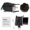 Jywmsc Women's Fringe Tassel Shoulder Bag Leisure Boho Bucket Shoulder