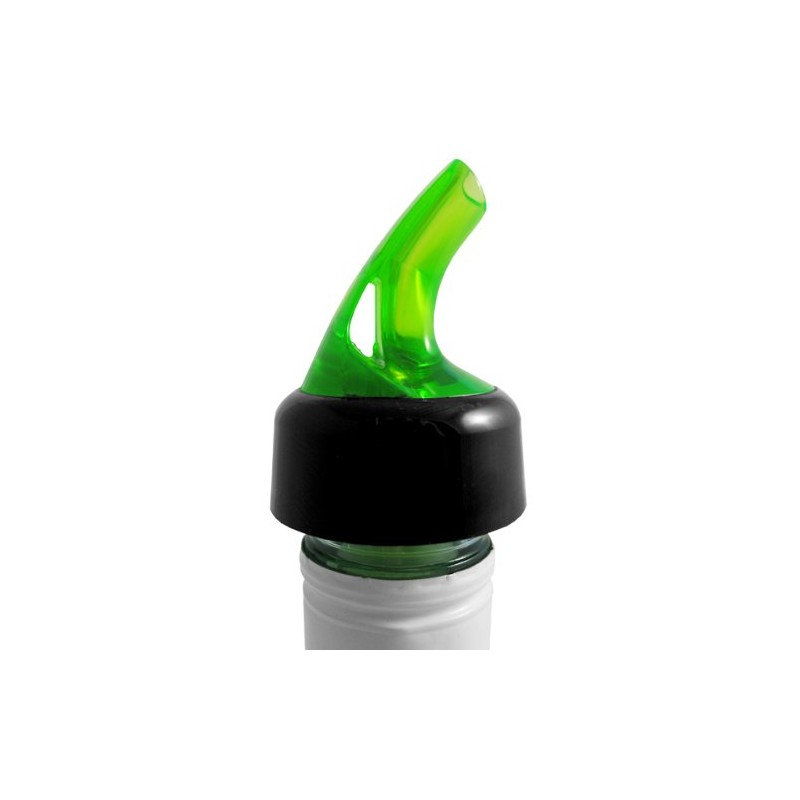 bar@drinkstuff Exacto Pourer Green 35ml - Set of 6 |