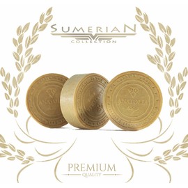 Anatolia Soap Sumerian, Discover The Naturalness Of Beauty With Honey & Turmeric & Jasmine Soap. For Body 4.5 Oz 1 Count (Pack of 1)