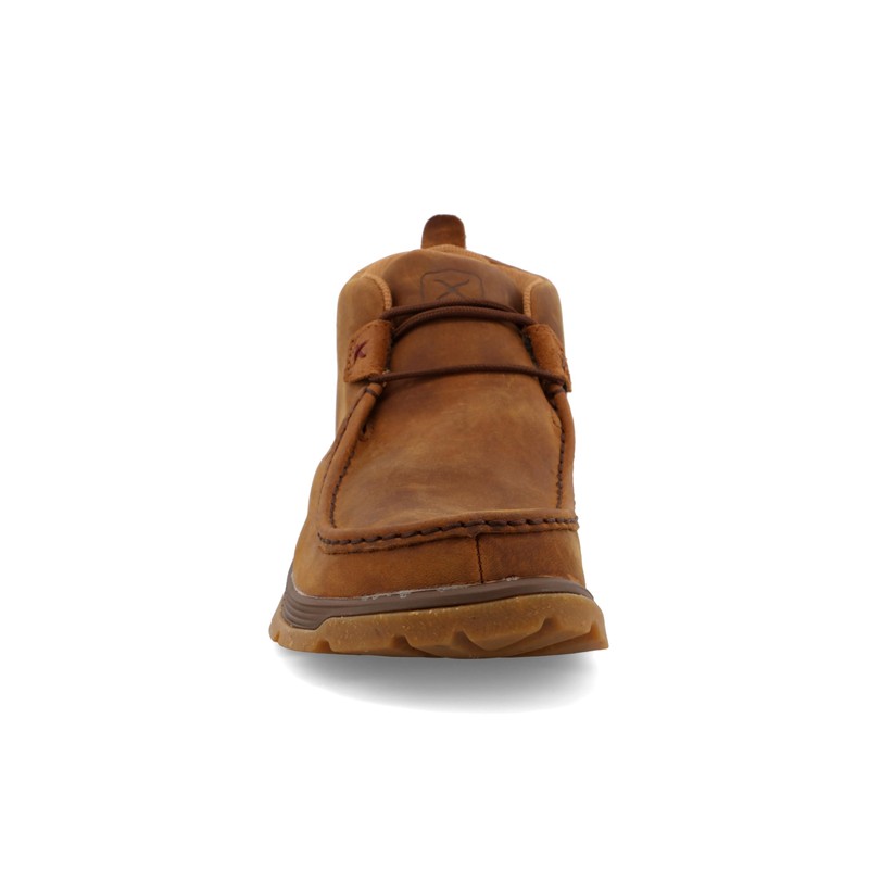 Twisted X Men's Chukka Oblique Toe, Moc Toe with CellSole,