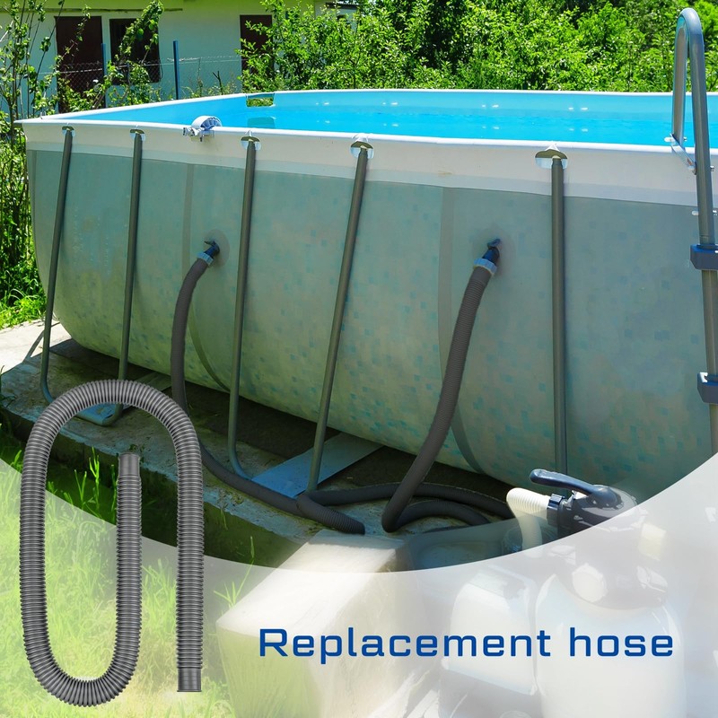Saintrygo 2 Pack Thickened Pool Hose for Above Ground Pools