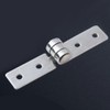 2 Pcs Piano Hinges Continuous Hinge Butt Hinges Stainless Steel