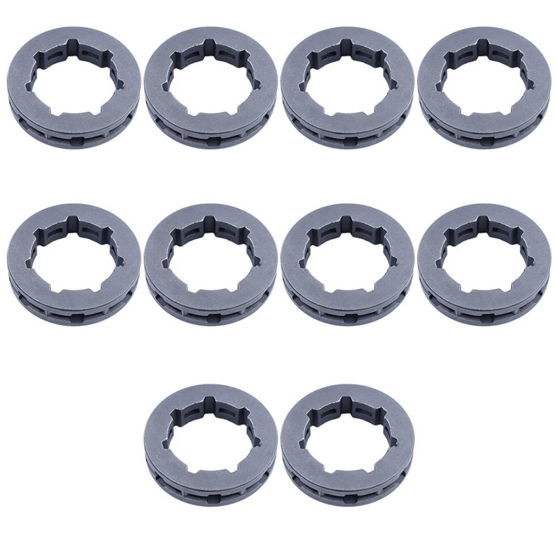 Gubeter 10pcs 22mm 3/8" 7T Sprocket Rim Std Kit for