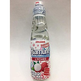 Ramune Japanese Marble Soda Choose your flavor (Lychee)