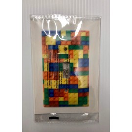 Trendy Accessories Single Toggle Light Switch (Colorful Bricks)