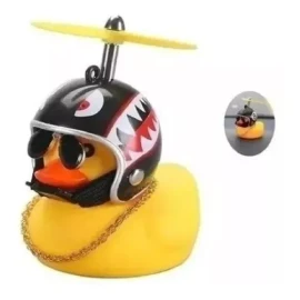 Innovaciones Patito Pato Con Casco Hélice Cadena Para Bici Moto