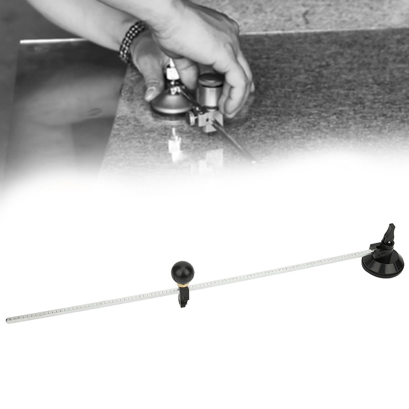 50cm Adjustable Compasses Type Glass Circle Cutter Circular Cutting Tools