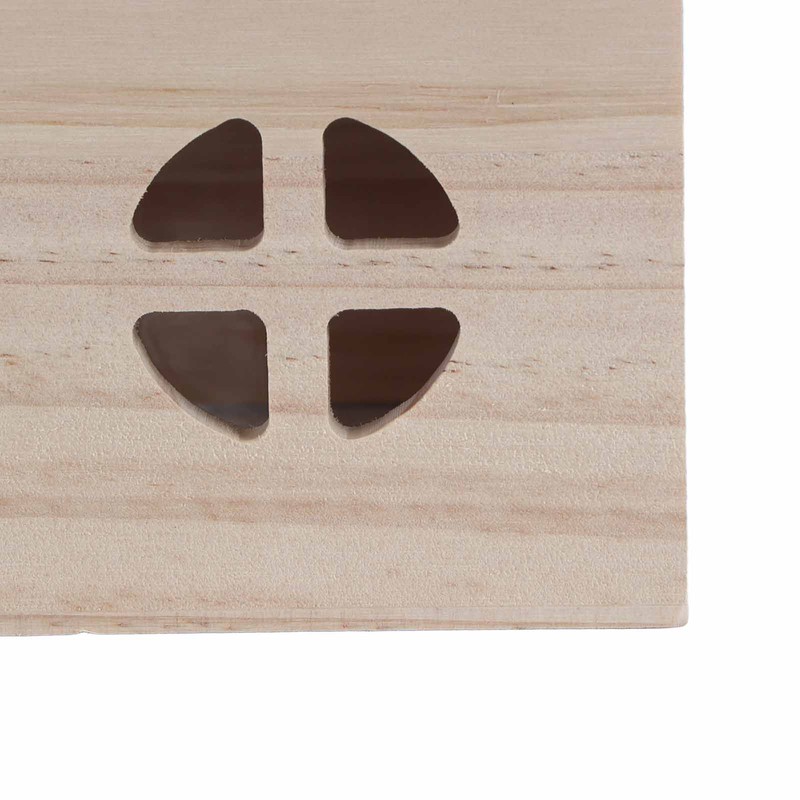 Wooden Hamster House Bite Resistant Large Space Bottomless Small Pet