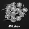 DAJMAIEZ 120 Pcs 4ML Heart Plastic Transfer Pipettes Droppers, Dessert
