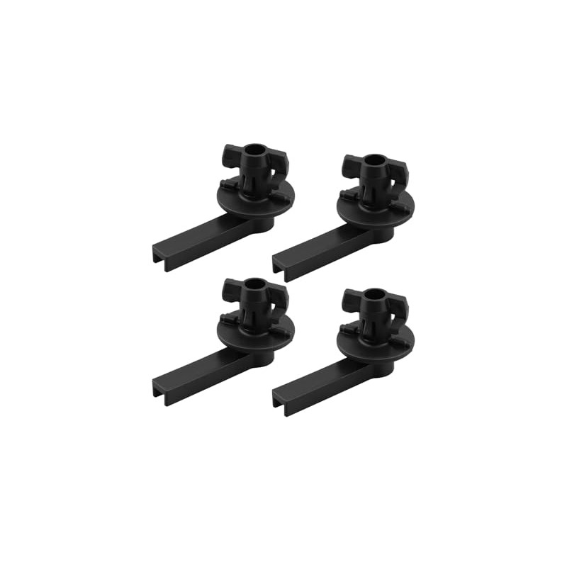 Fender Flare Clips Handle Locking Pins, Front & Rear Wheel