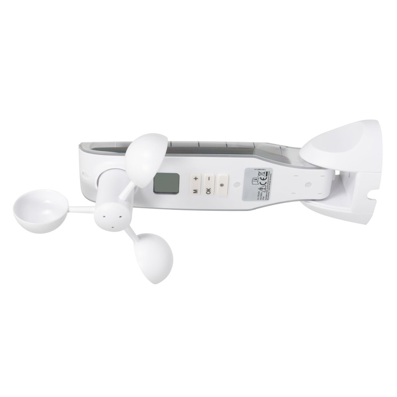 HOMEPILOT Smart Sun and Wind Sensor, Wireless Sensor with Solar